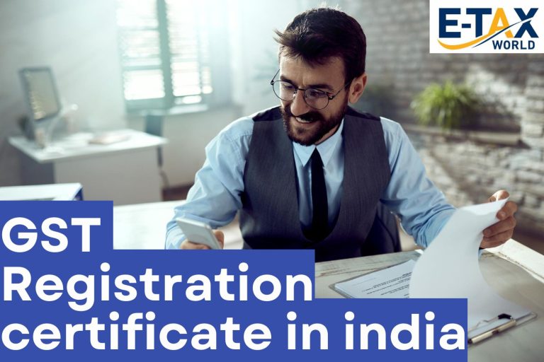GST Registration Certificate in India