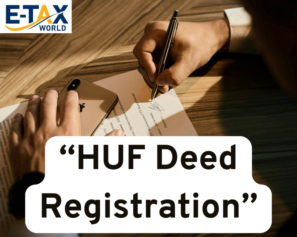 HUF deed registration